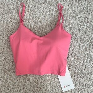 New Lululemon Align Cropped Cami Tank A/B.  Size 4